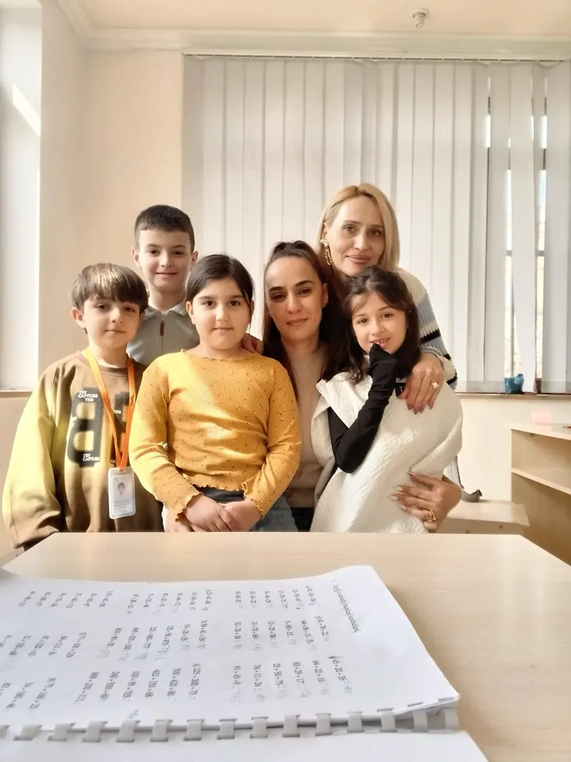 Երեխաները տրամաբանական խաղի ընթացքում